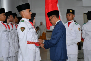 Pengukuhan paskibraka