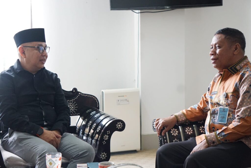 Audiensi Kepala Lapas Selong dan Ketua DPRD Lombok Timur